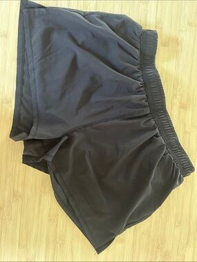 Black Athletic Running Shorts